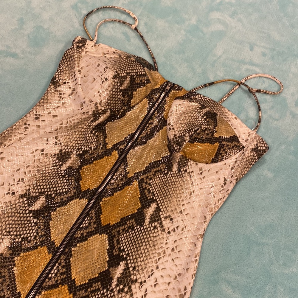 CHARLOTTE ROUSE Leopard Dress Size Small
